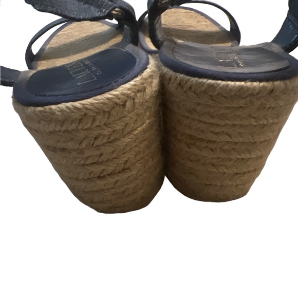 Ralph Lauren "Ilene" Wedge Sandals - Picture 4 of 4